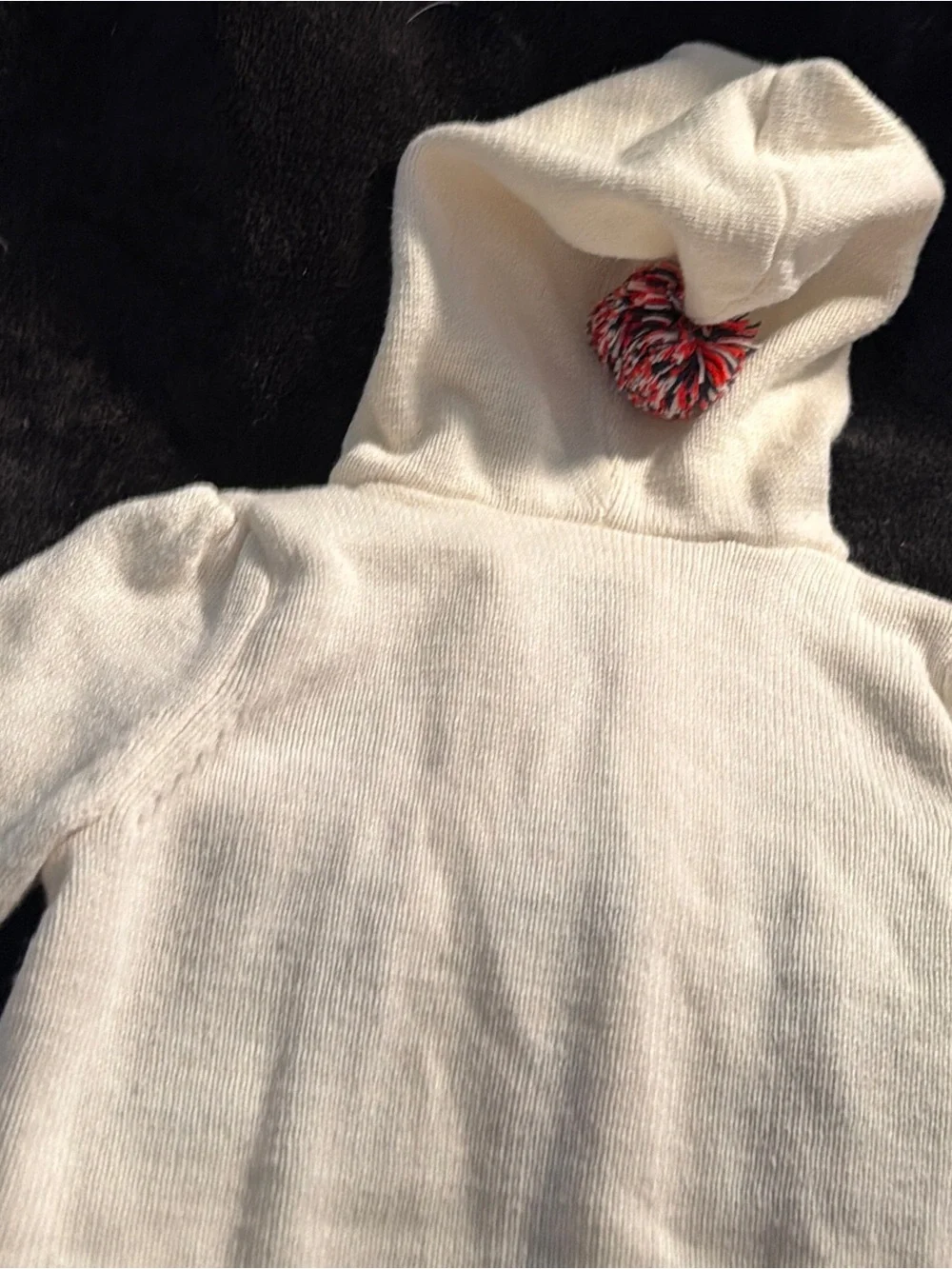 Gymboree Hooded Fair Isle Toggle Knit Cardigan Sweater 12-18 Months